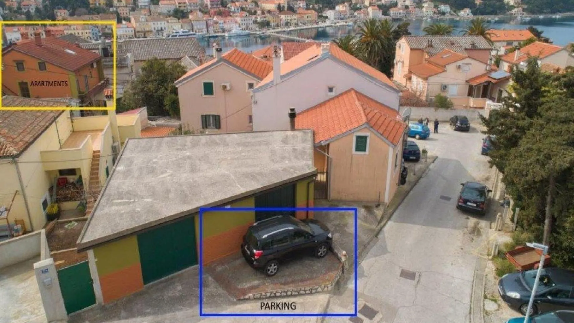 Apartment Blamax With Terrace And Sea View 木洛希尼